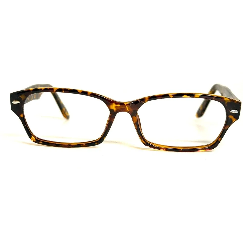 Sheng Dian 2267 Tortoise Shell Rectangular Eyeglass Frames 55-16-145 Col 64